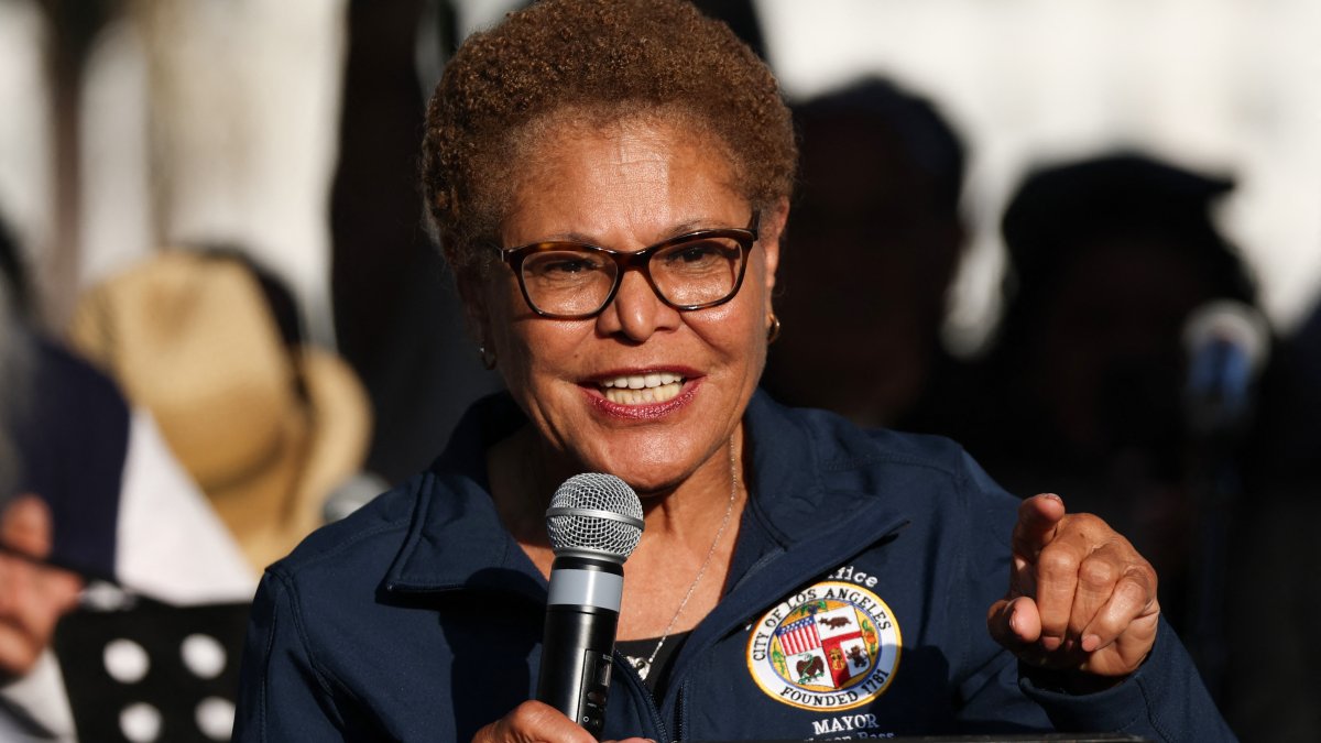 LA Mayor Karen Bass launches re-election campaign – NBC Los Angeles