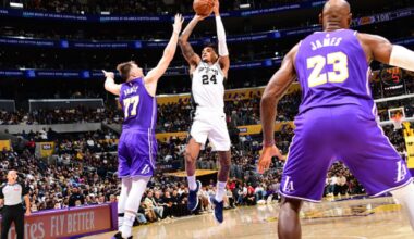 Spurs rout Lakers 132-119 in NBA Cup quarterfinals – NBC Los Angeles