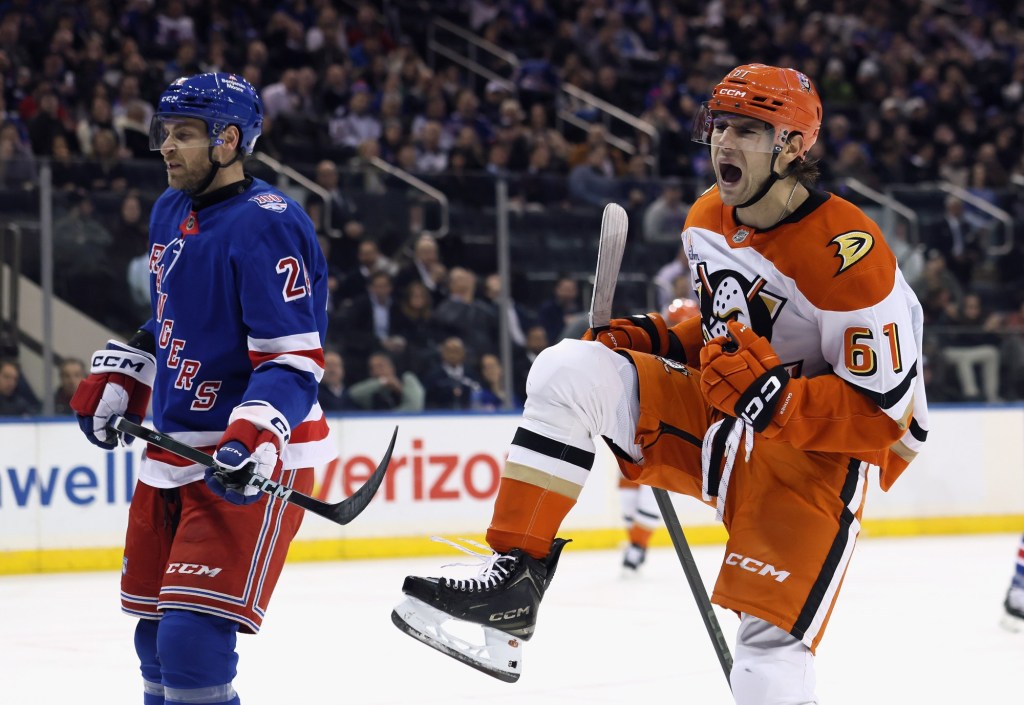 Cutter Gauthier scores twice as Ducks beat Rangers – Orange County Register