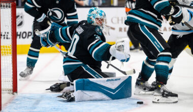 Sharks' Askarov Talks Childhood, New Appreciation For Stretching