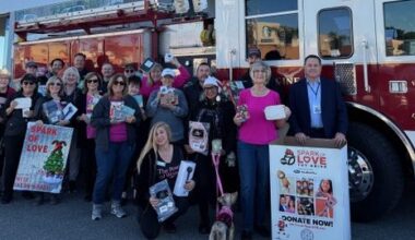 Woman’s Club of Fullerton Donates $2,436 in Teen Gifts to Spark of Love