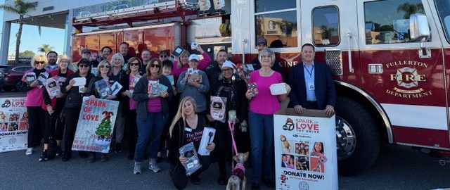 Woman’s Club of Fullerton Donates $2,436 in Teen Gifts to Spark of Love