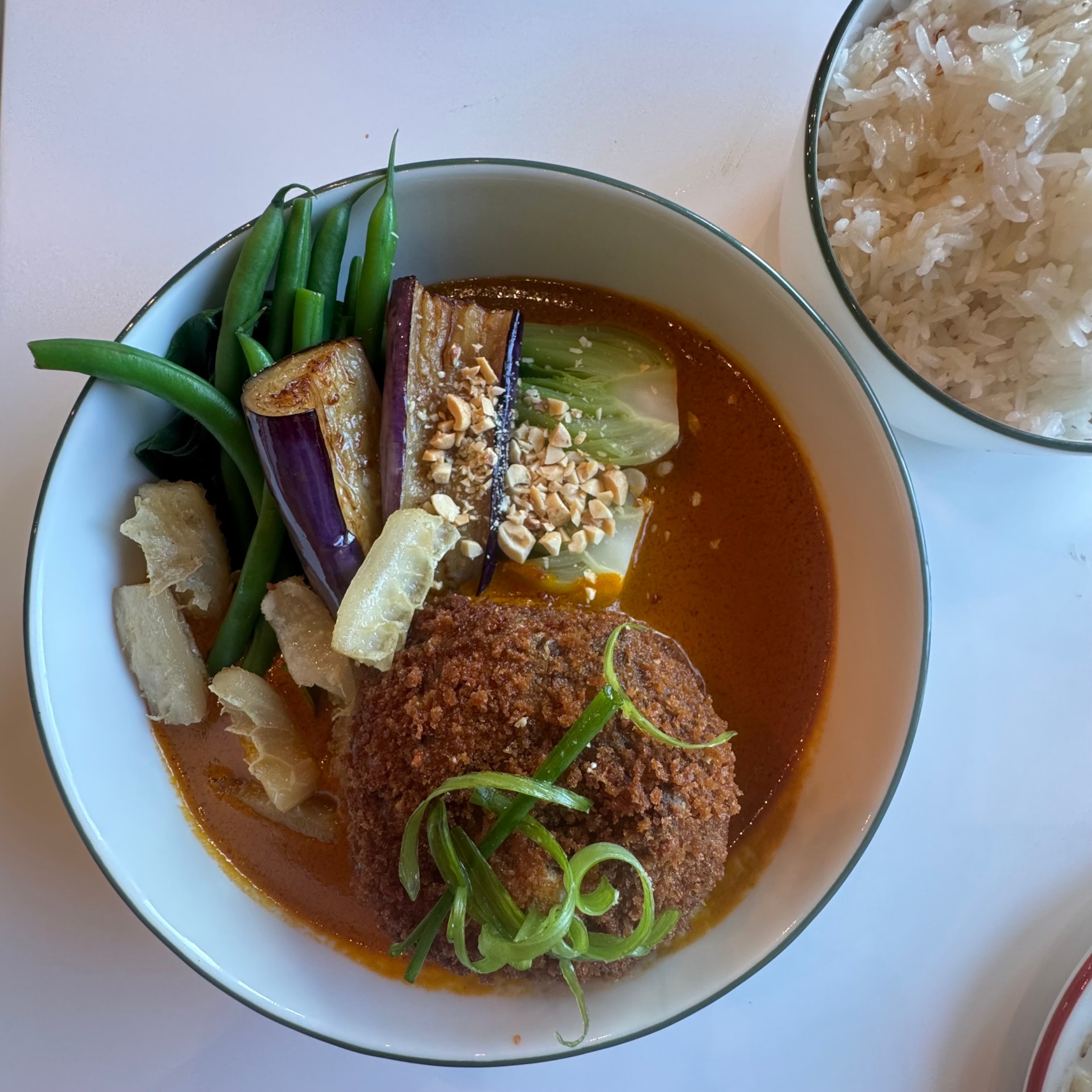 The crispy kare kare at Carabao in Napa.
