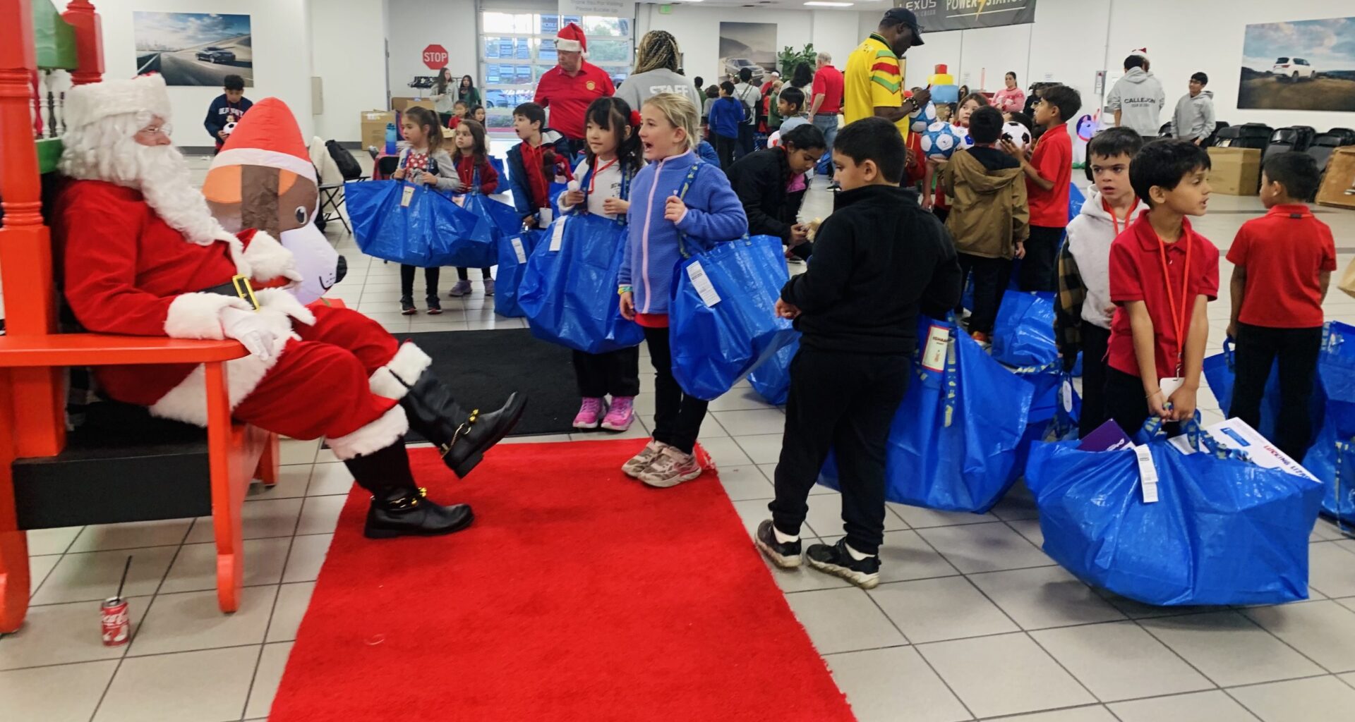 Santa Clara Rotary's annual Christmas 4 Kids event happened earlier this month with gifts, crafts and photos with Santa Claus.
