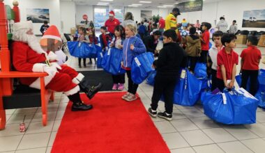 Santa Clara Rotary's annual Christmas 4 Kids event happened earlier this month with gifts, crafts and photos with Santa Claus.