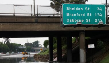 More rain expected in drenched California before drier weekend