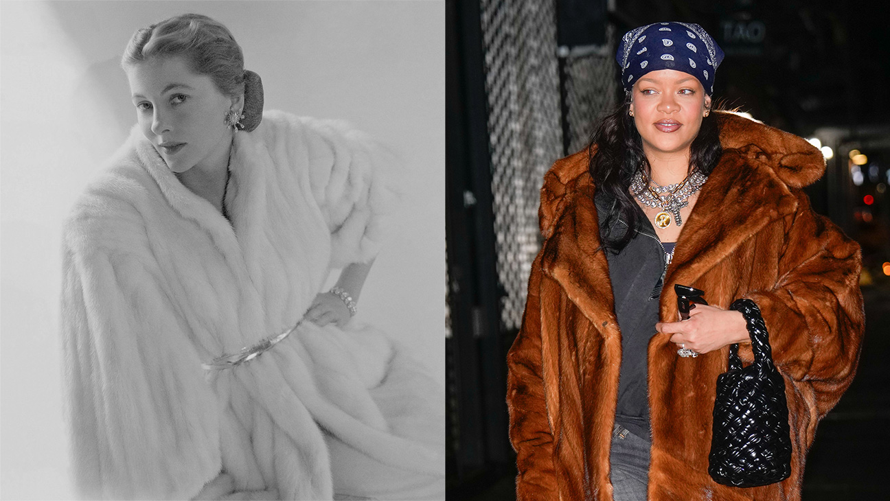 Joan Fontaine and Rihanna