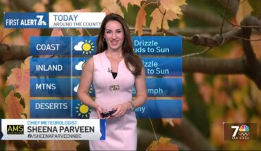 Sheena Parveen’s forecast for Dec. 3, 2025 – NBC 7 San Diego