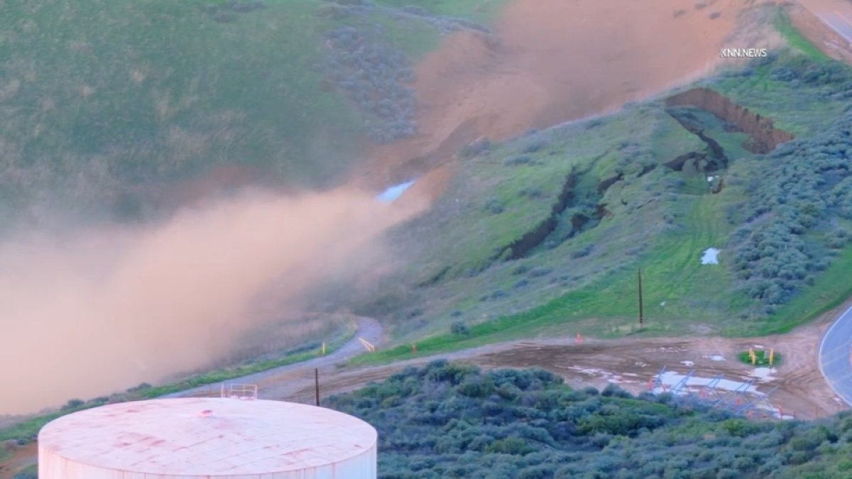 Gas line explodes near 5 Freeway in Castaic – NBC Los Angeles