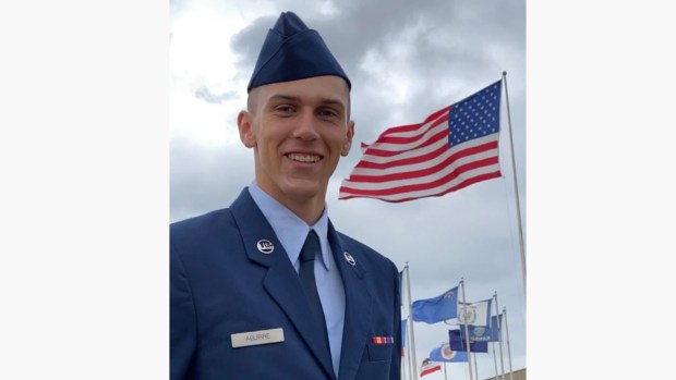 Maxwell Aguirre, a U.S. Air Force veteran, died by suicide inside Twin Towers Correctional Facility in Los Angeles in September 2023. (Courtesy of Gastellum Law) 