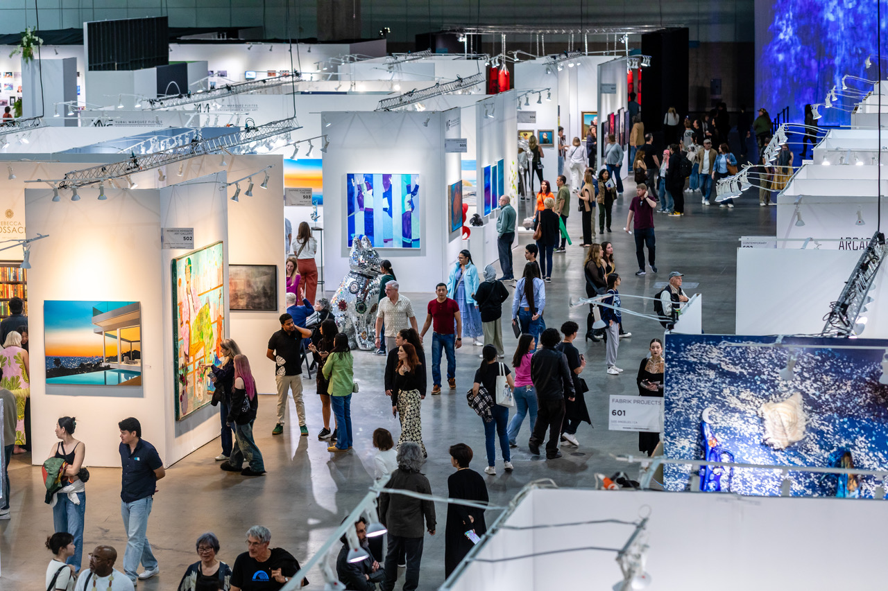 The LA Art Show will take place at the Los...