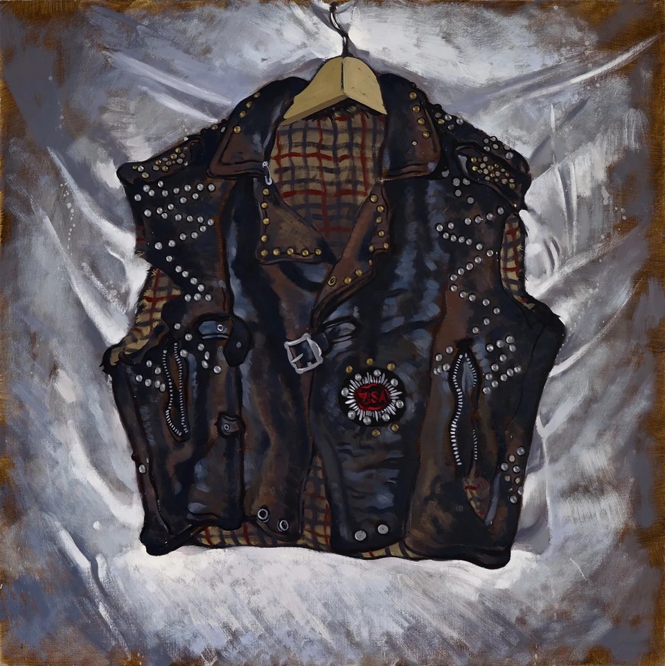 John Martin Gallery presents “Johnny’s Jacket” by Paul Simonon, 2014,...