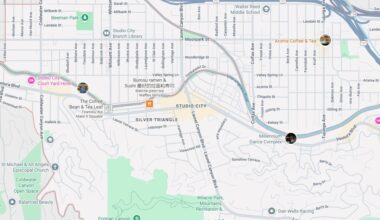 Empty car floating down LA River in Studio City – Daily News