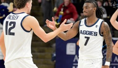 Michael Collins puts up 18 as Utah State takes down Fresno State 72-63 – Deseret News