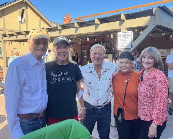 From left, Dr. James Wells, Shirley Wild, Anthony Gagliardi, Mari...