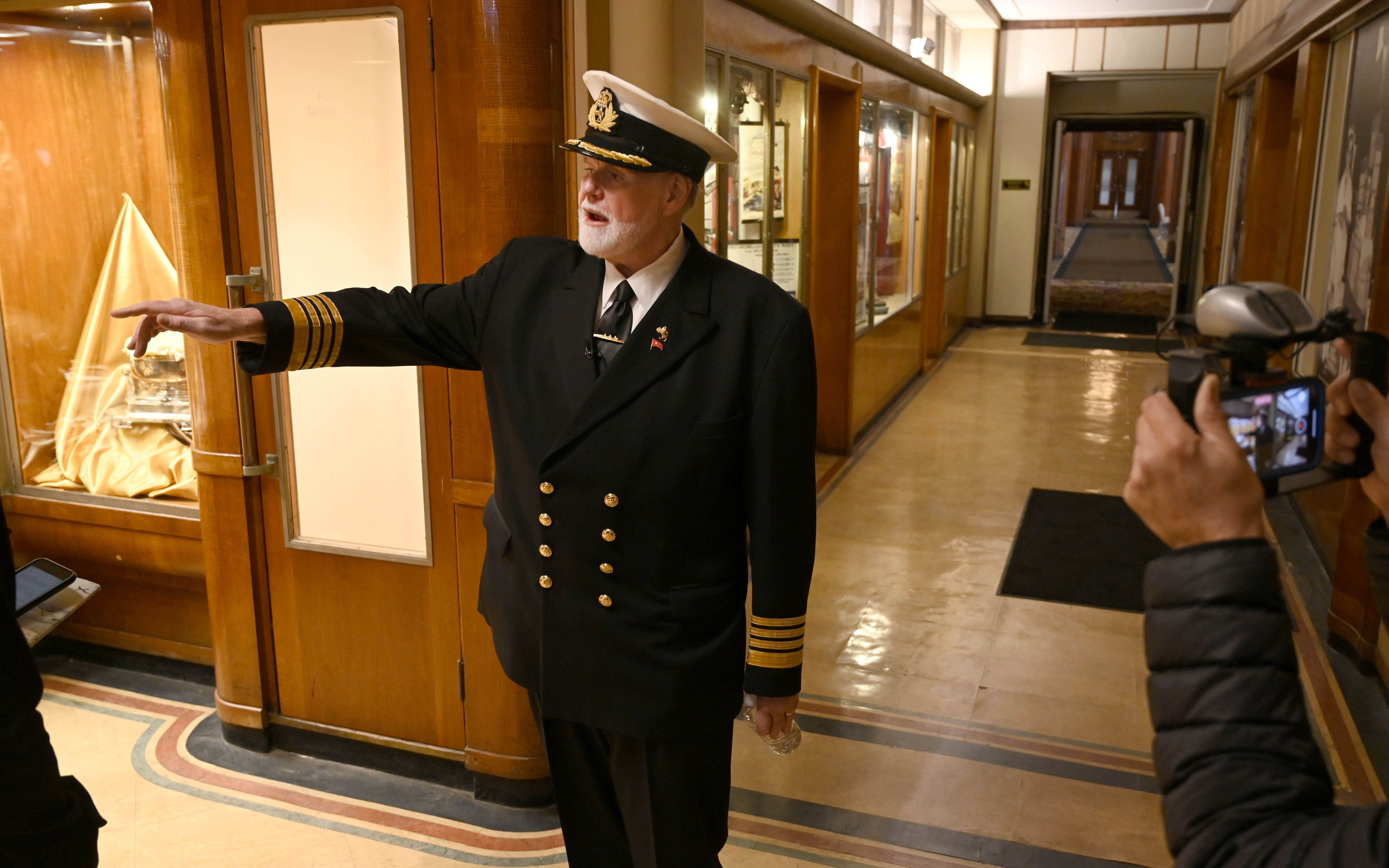 The Queen Mary is now partially reopened for one-hour guided...