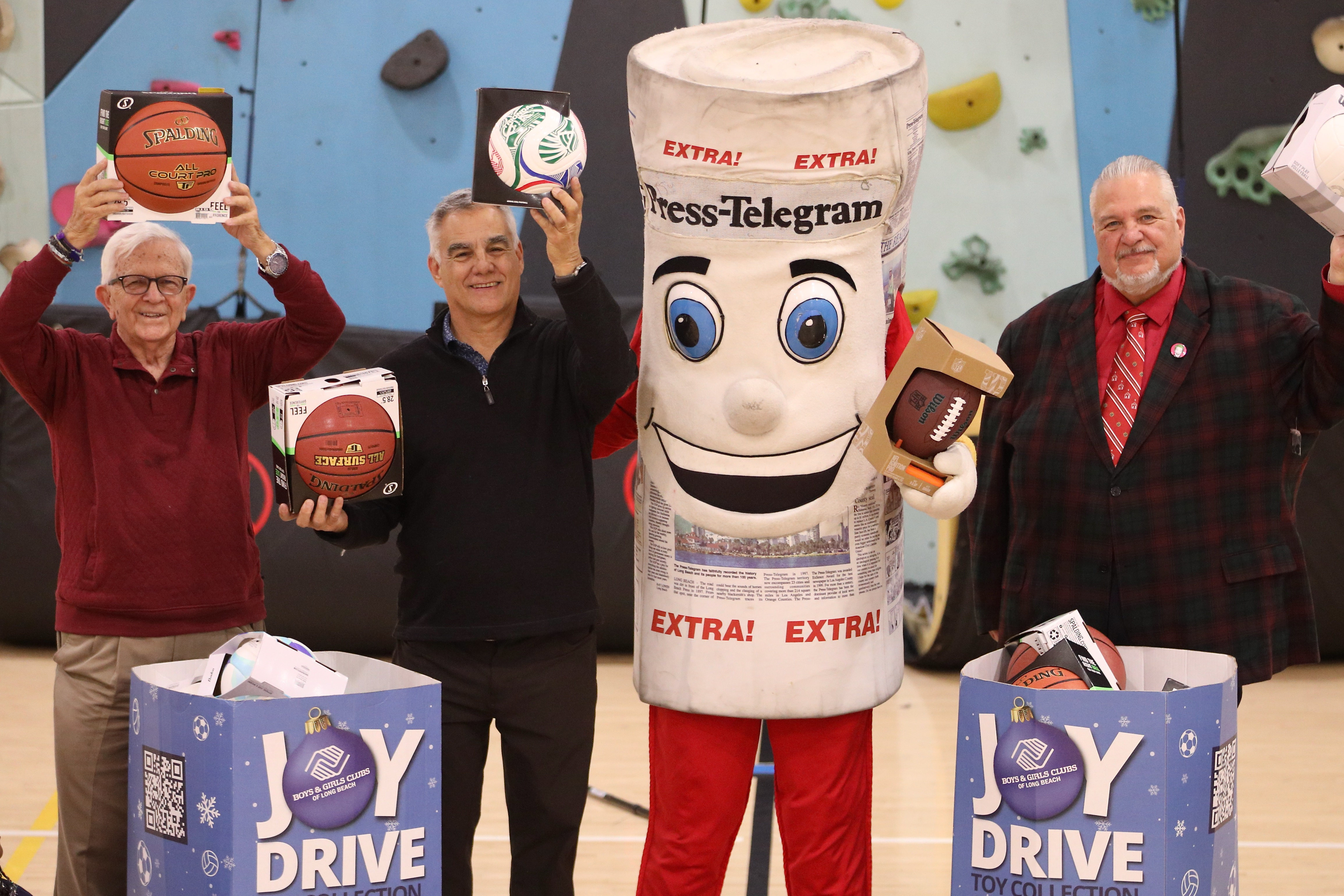 The Long Beach Boys & Girls Club gets in the...