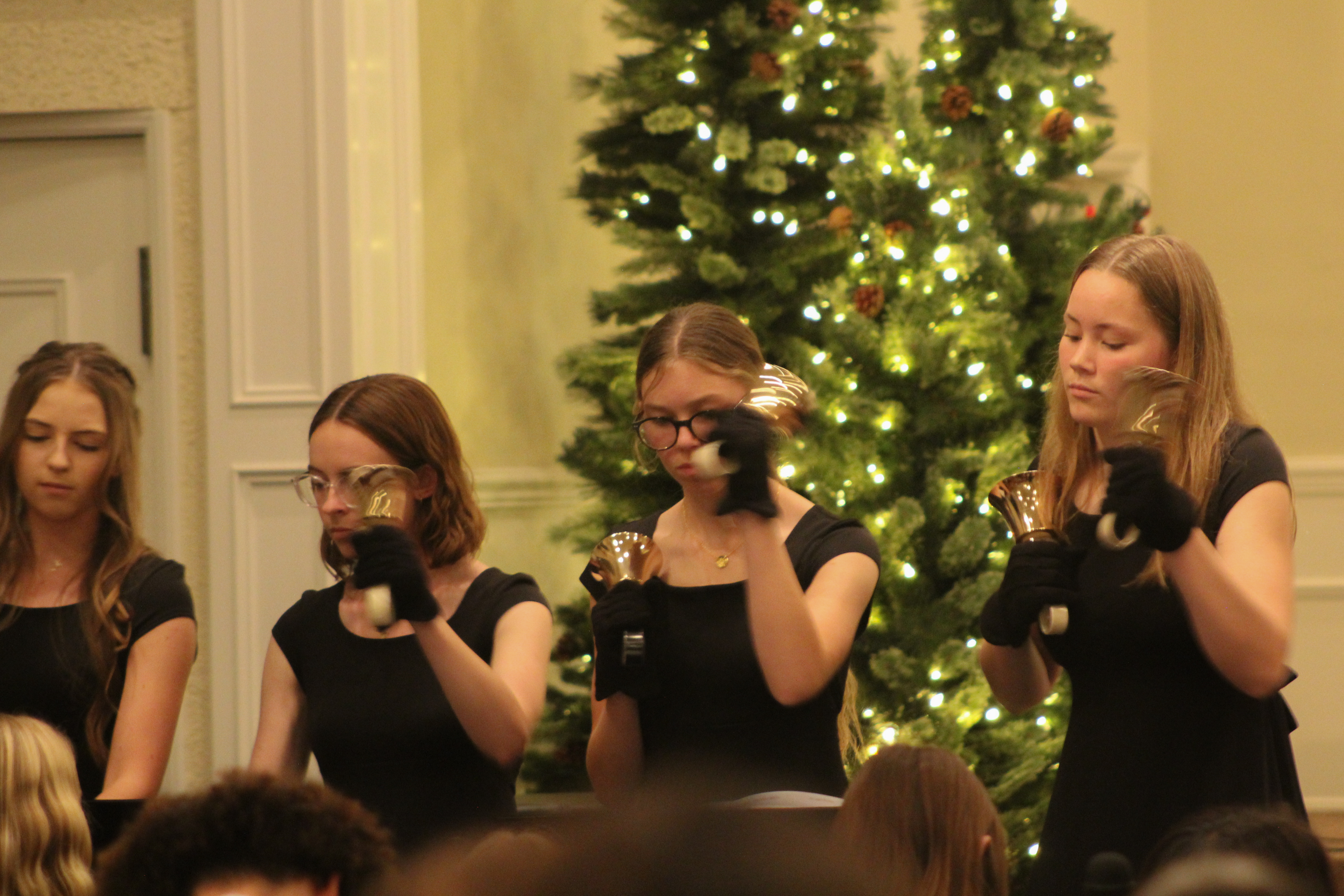 Valley Christian Handbells performing at the Long Beach Christian Reformed...