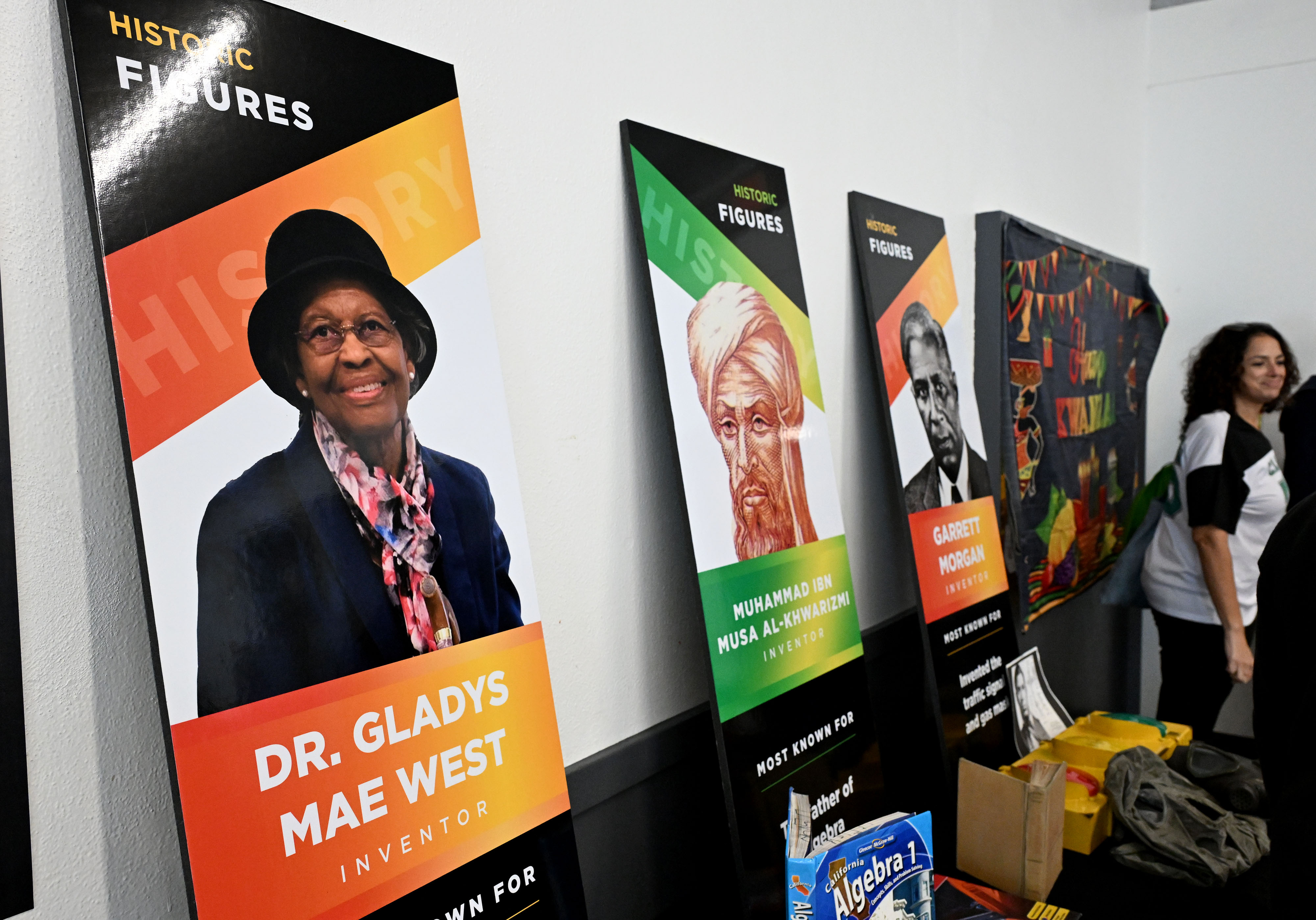 Part of a display at the Kwanzaa Experience. The Long...