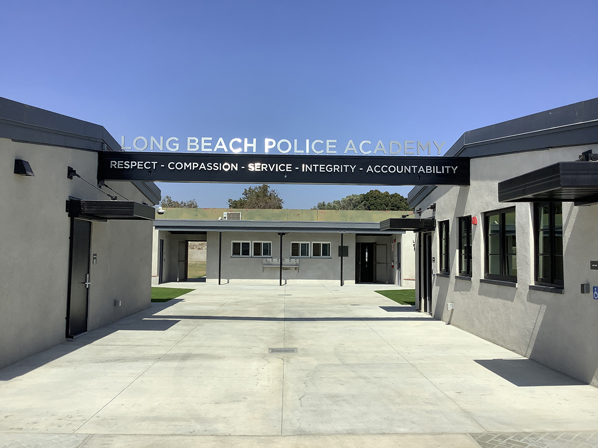 Long Beach’s new police training academy is anticipated to open...