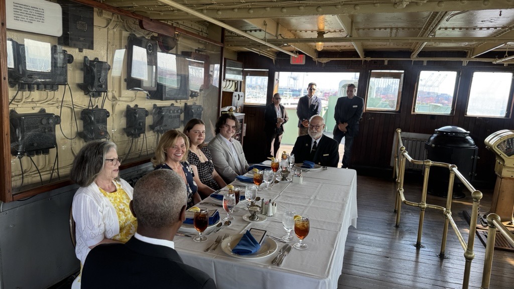 Aedan and his family enjoyed a first-time experience on the...