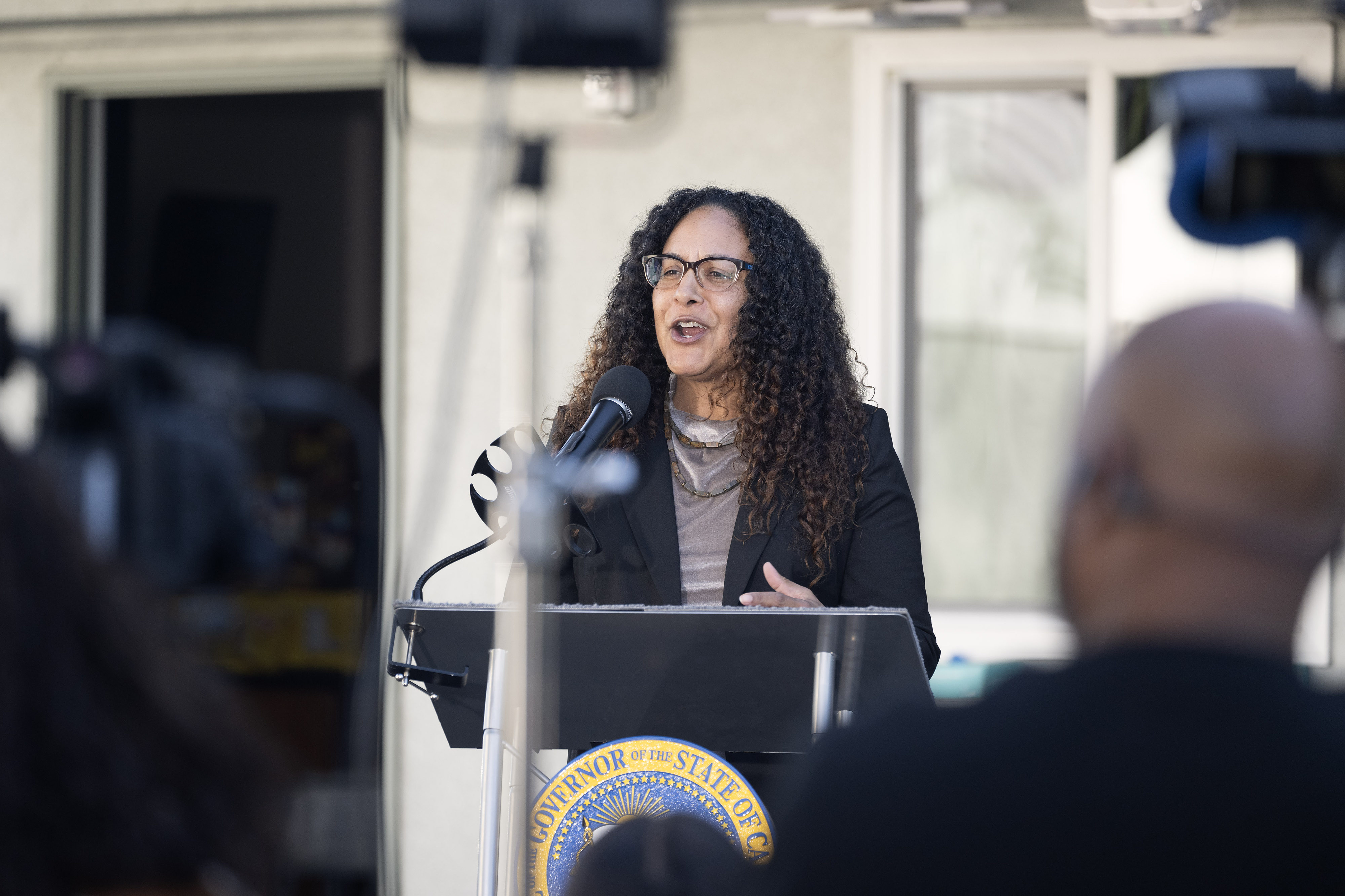 Secretary of the California Health & Human Services Agency Kim...