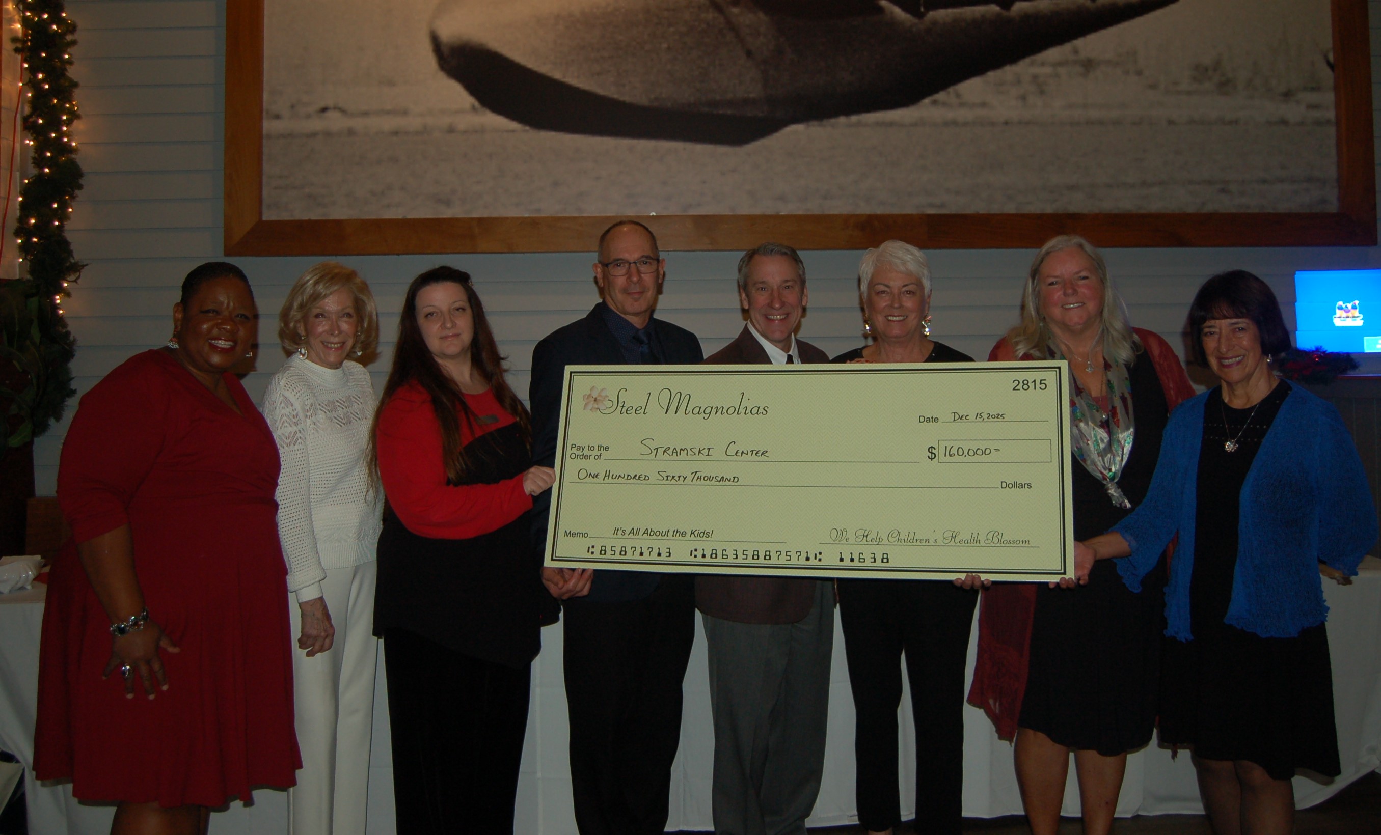 Steel Magnolias, photo from left, 2025 President Michele Dobson; Founder...