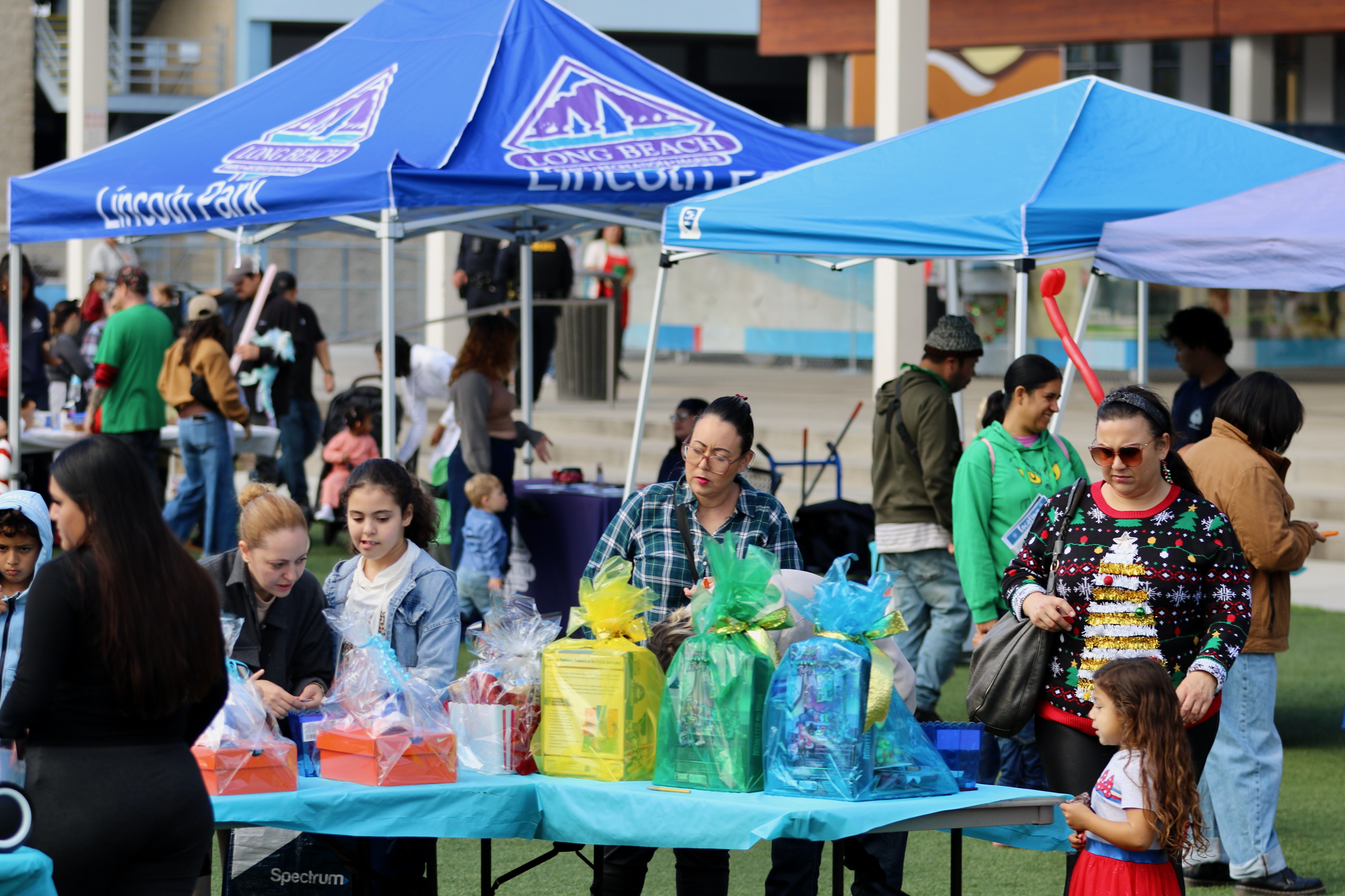 Families gather at Winter Fest on Saturday, Dec. 20, 2025,...