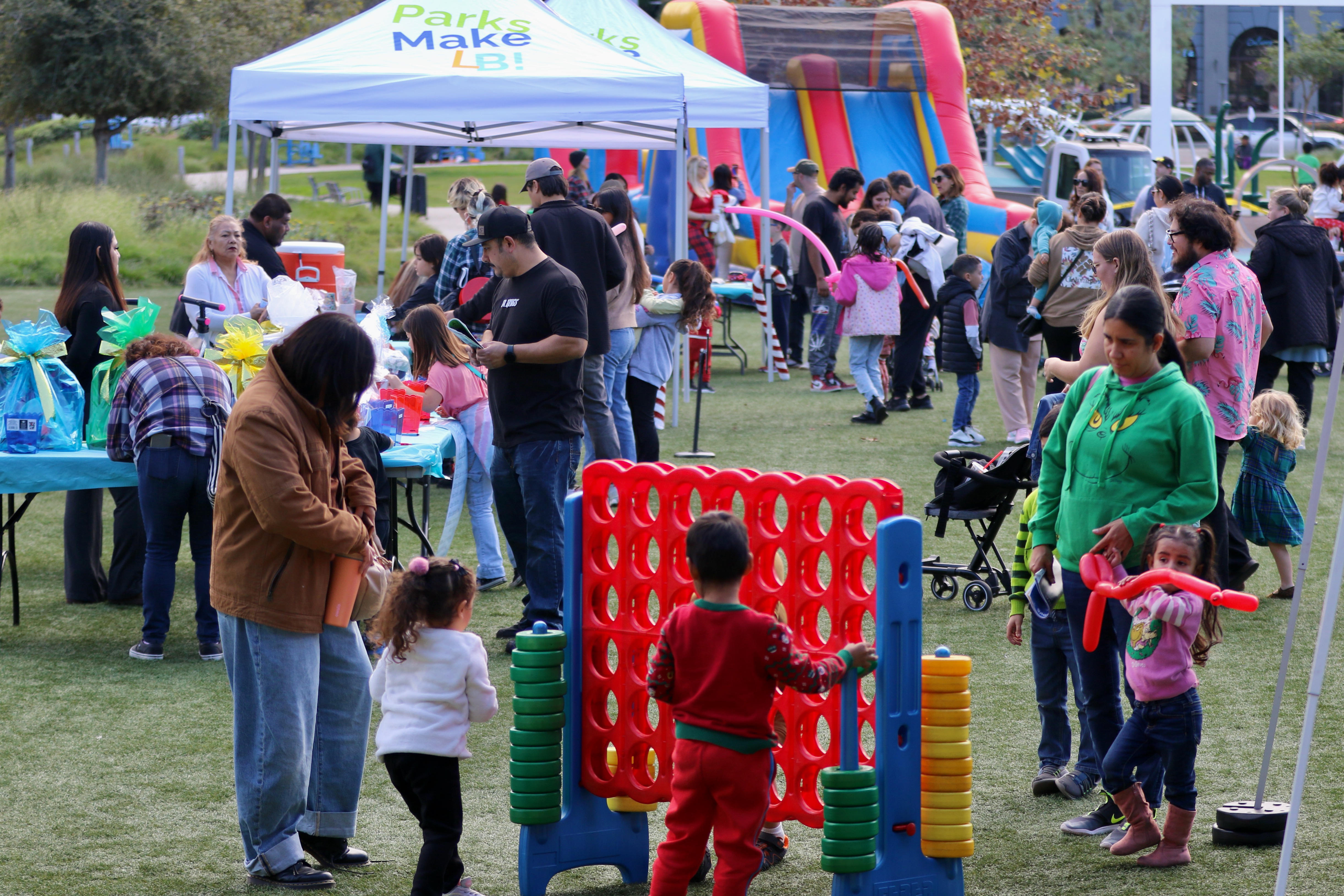Families gather at Winter Fest on Saturday, Dec. 20, 2025,...