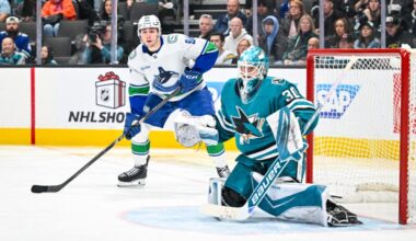 Linus Karlsson Continues To "Show Well" Against Sharks Organization (+)