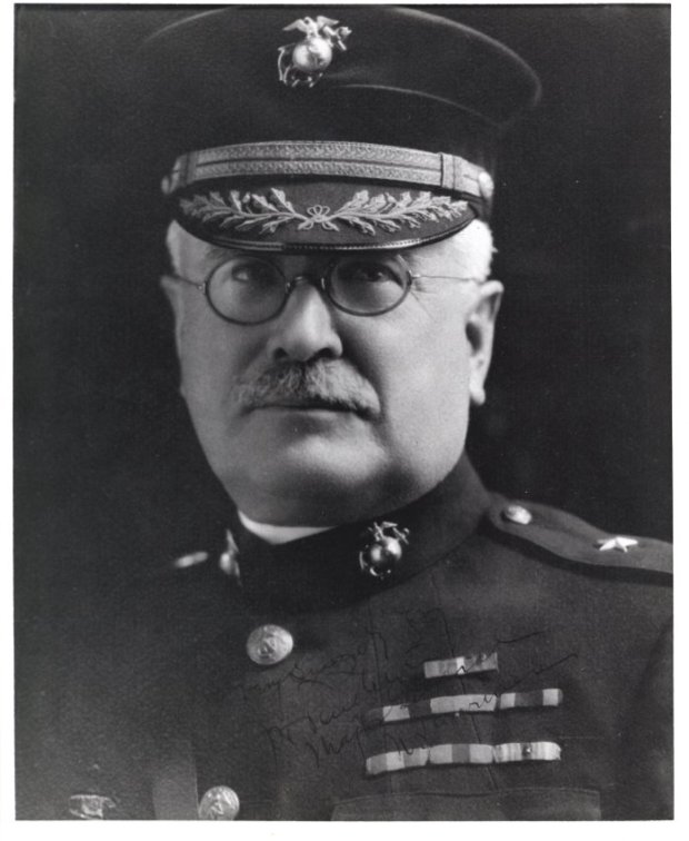 Joseph Pendleton was an early supporter of a permanent Marine base in San Diego. (MCRD San Diego Command Museum archives)