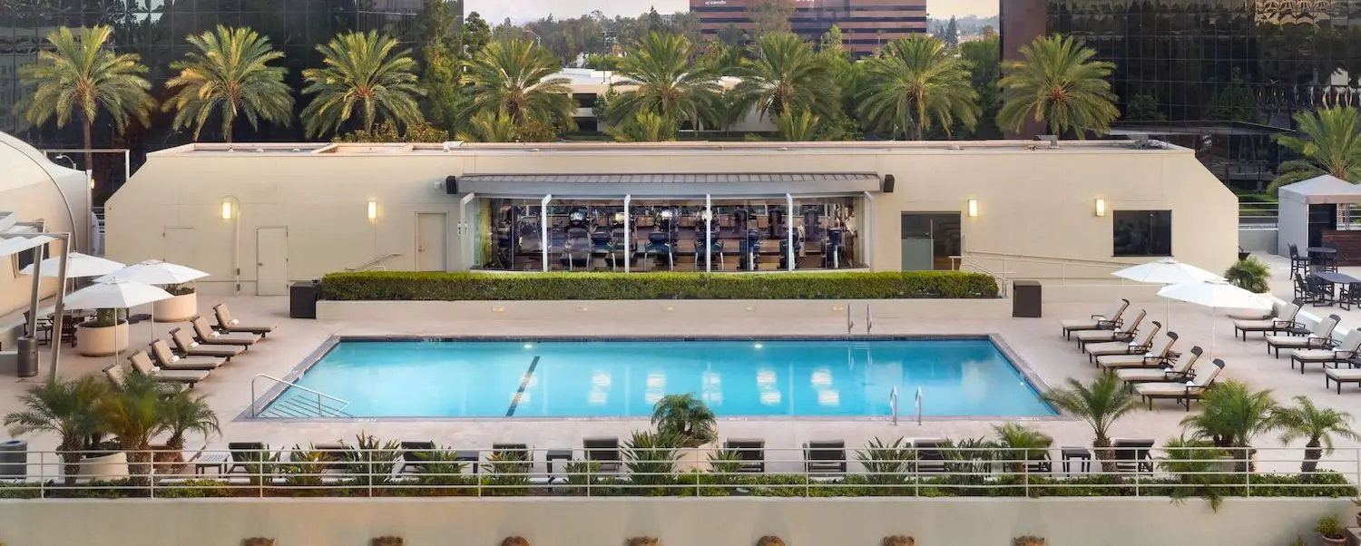 The Marriott Westin South Coast Plaza hotel in Costa Mesa, California