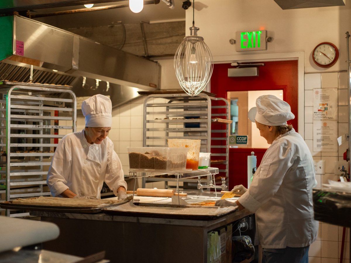 At Berkeley bakery staffed by Ukrainian refugees, news alerts chime as much as oven timers