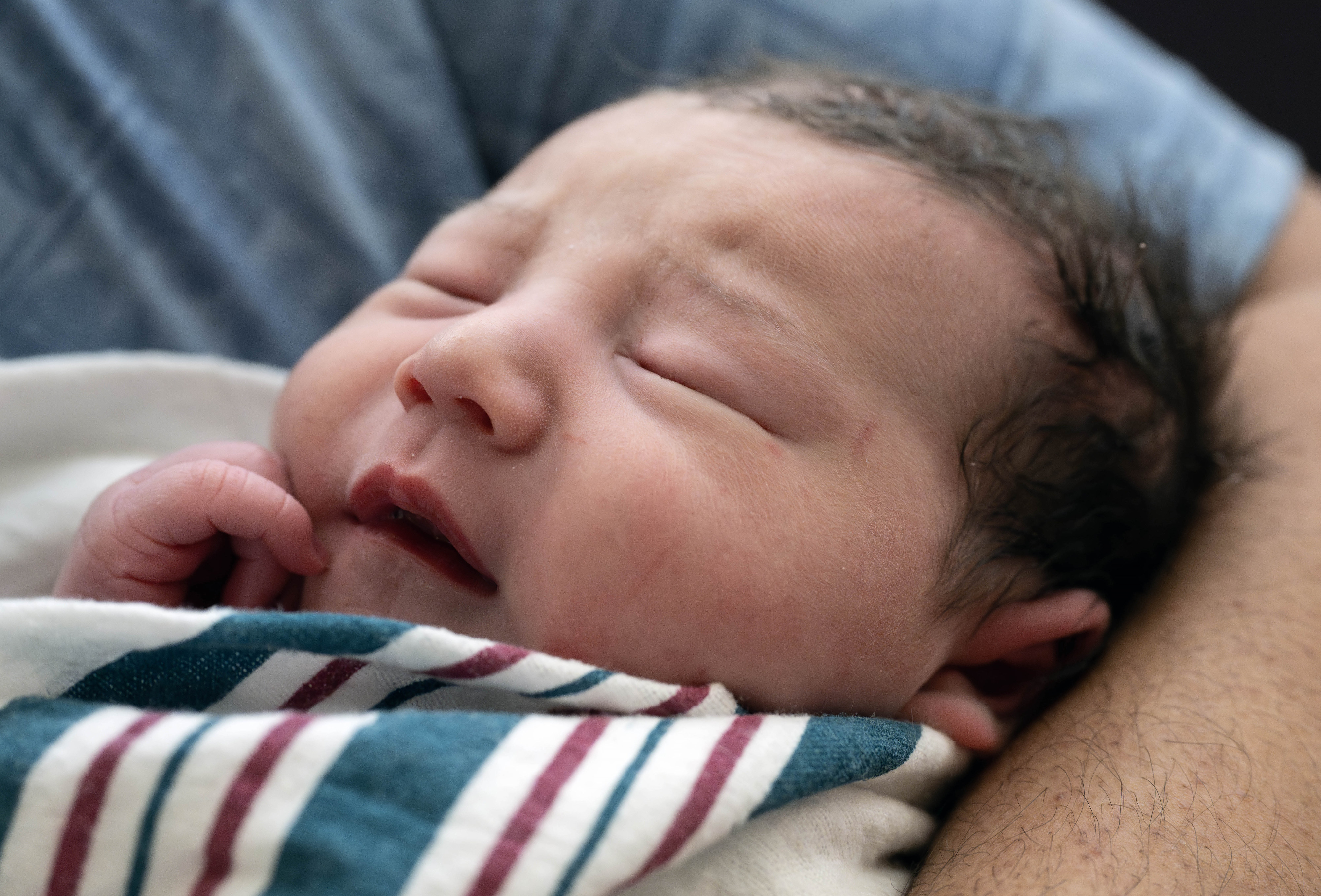 Andrew âDrewâ Baro was the first baby born in December...