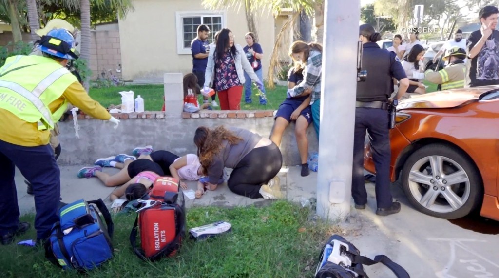 8 California high school athletes out on a run hit, injured by car in suspected DUI collision – East Bay Times