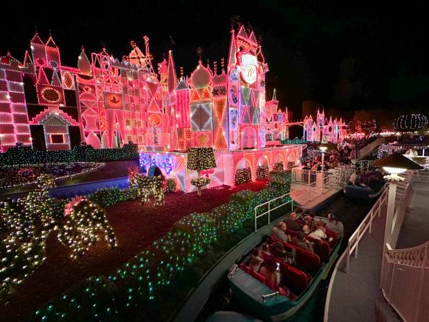 "it's a small world" Holiday inside Disneyland in Anaheim, CA, on Friday, November 11, 2022. (Photo by Jeff Gritchen, Orange County Register/SCNG)