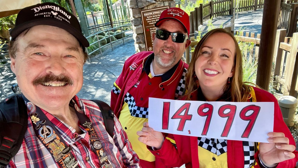 Disneyland diehard to set record with 15,000th ride on Radiator Springs Racers – Orange County Register