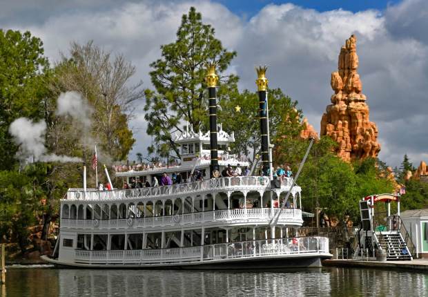 Mark Twain Riverboat inside Disneyland on March 26, 2024, in Anaheim, CA.(Photo by Jeff Gritchen, Orange County Register/SCNG)