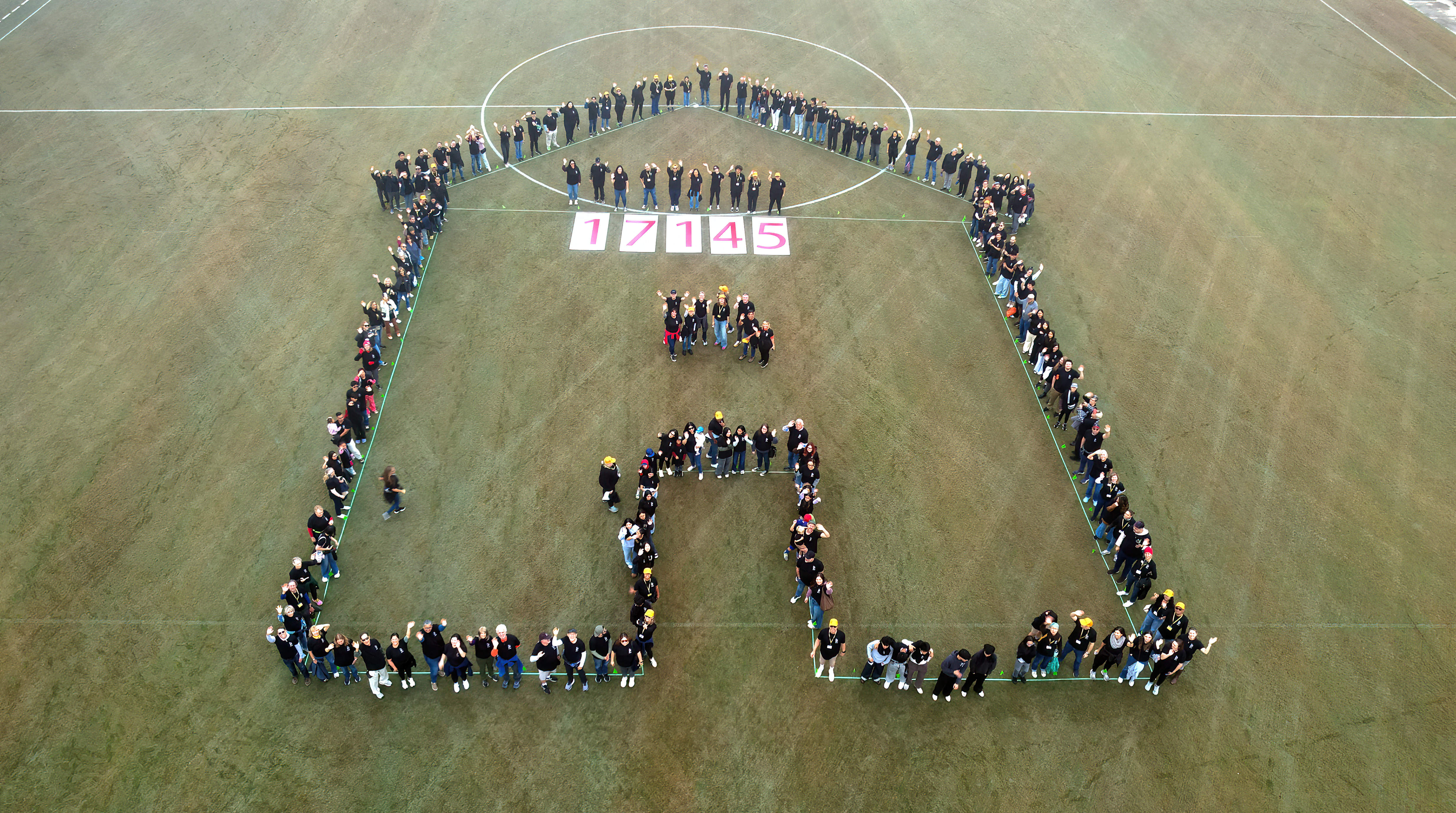 17,145 is spelled out as the number of people who...