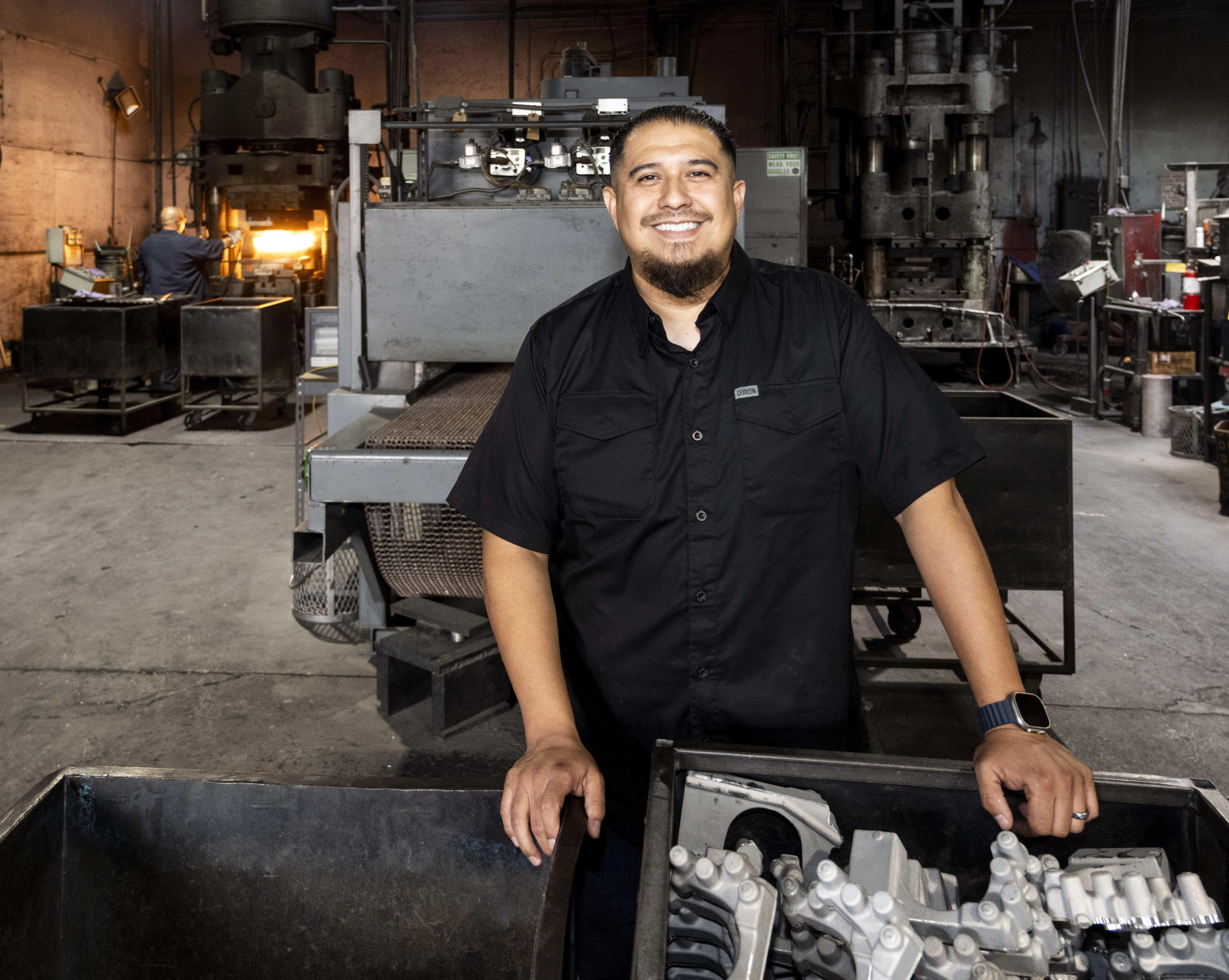 Andrew Flores runs a family-operated metal forging company that manufactures...