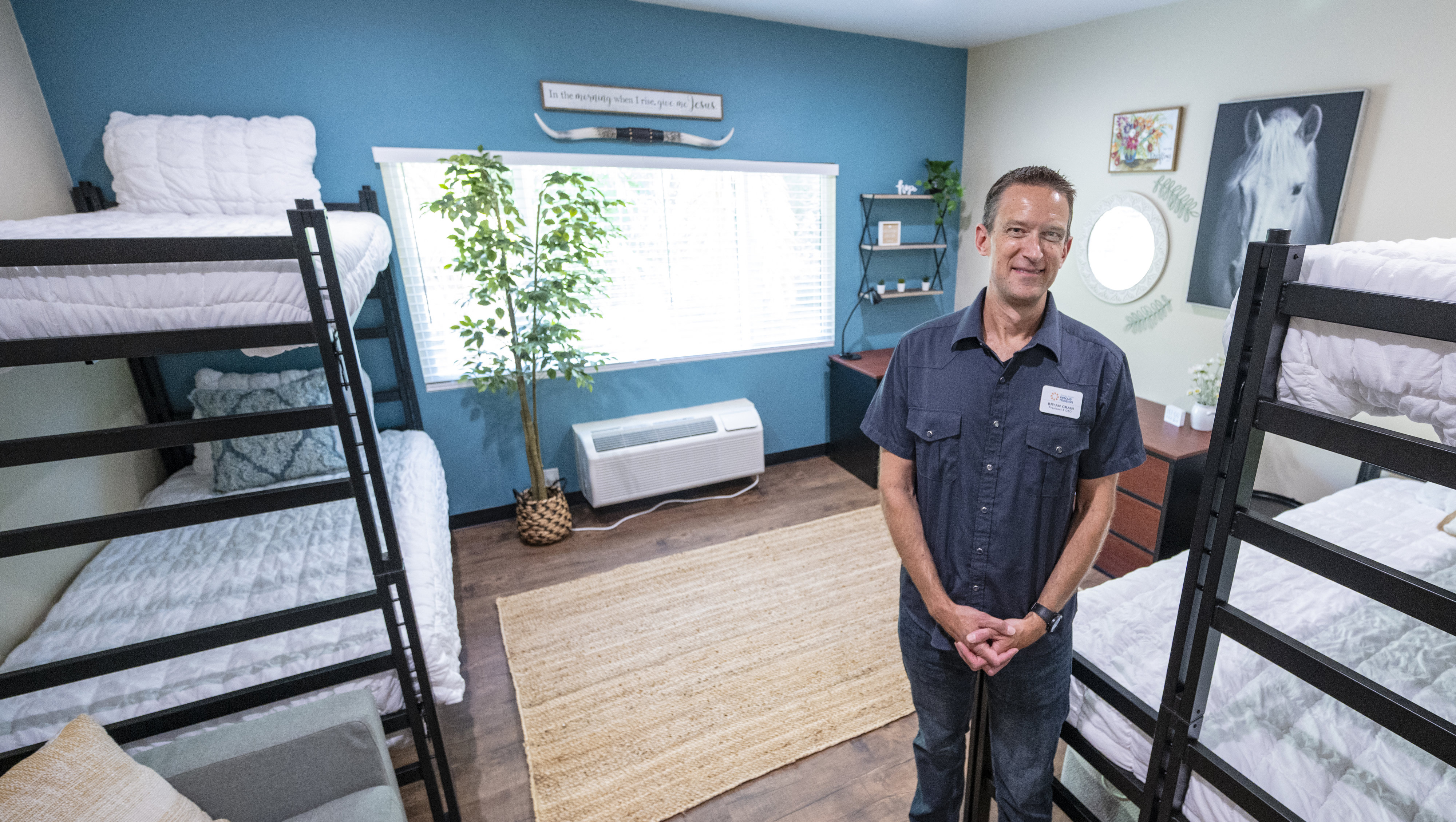 Bryan Crain, chief executive officer of the Orange County Rescue...