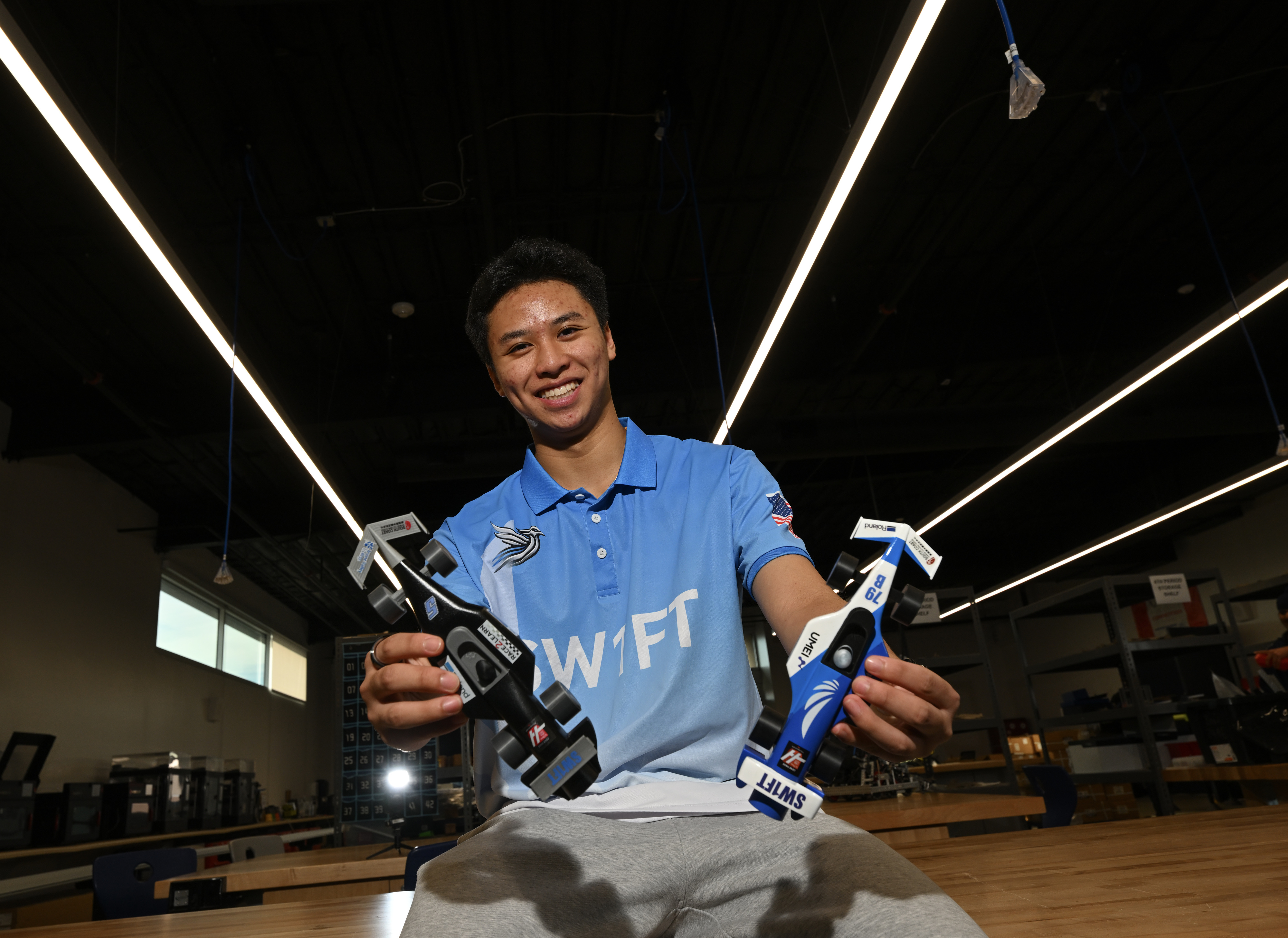 Charles Wu, the founder and lead engineer of Team SWIFT...