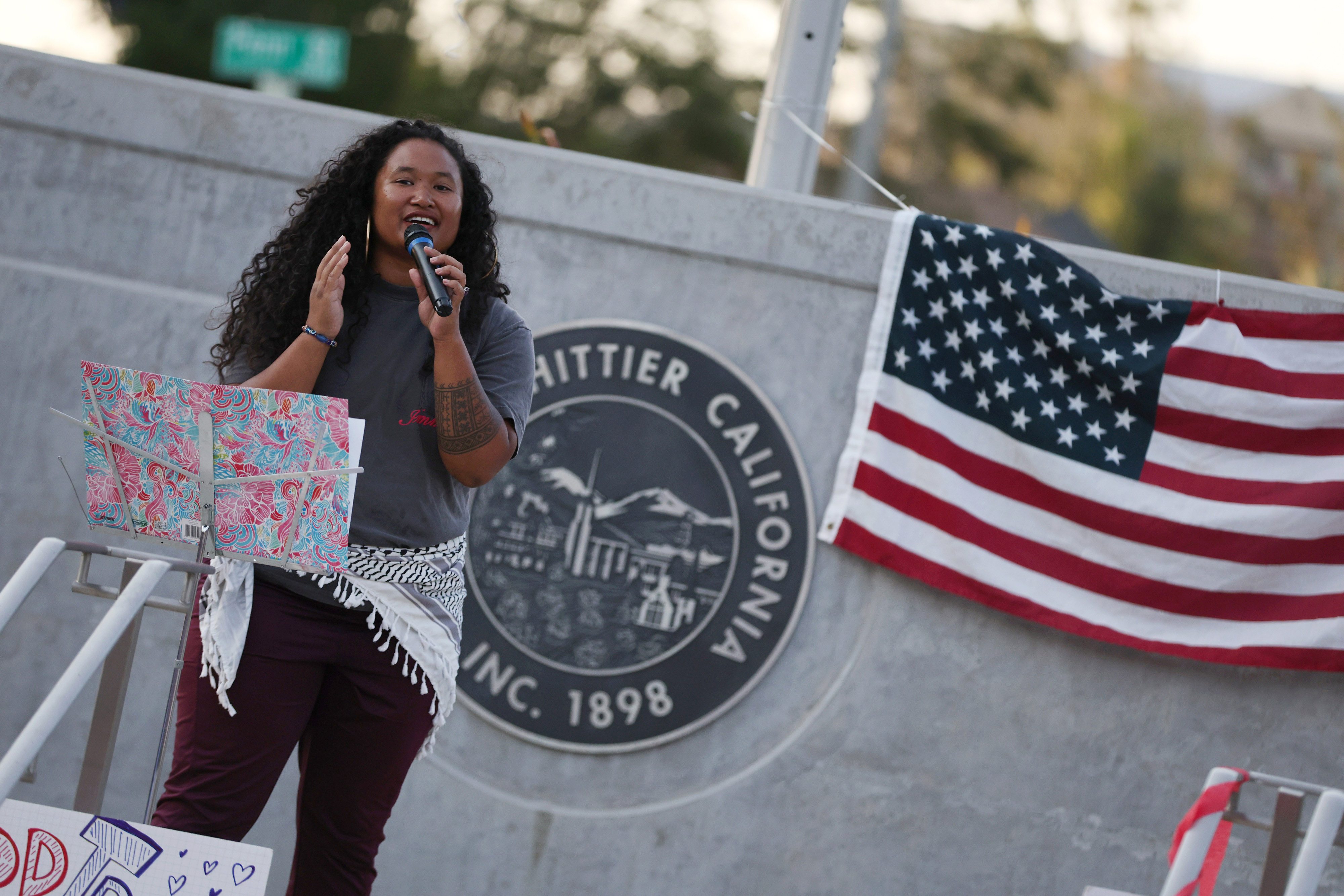 Camille Hernandez, the poet laureate for the city of Anaheim...