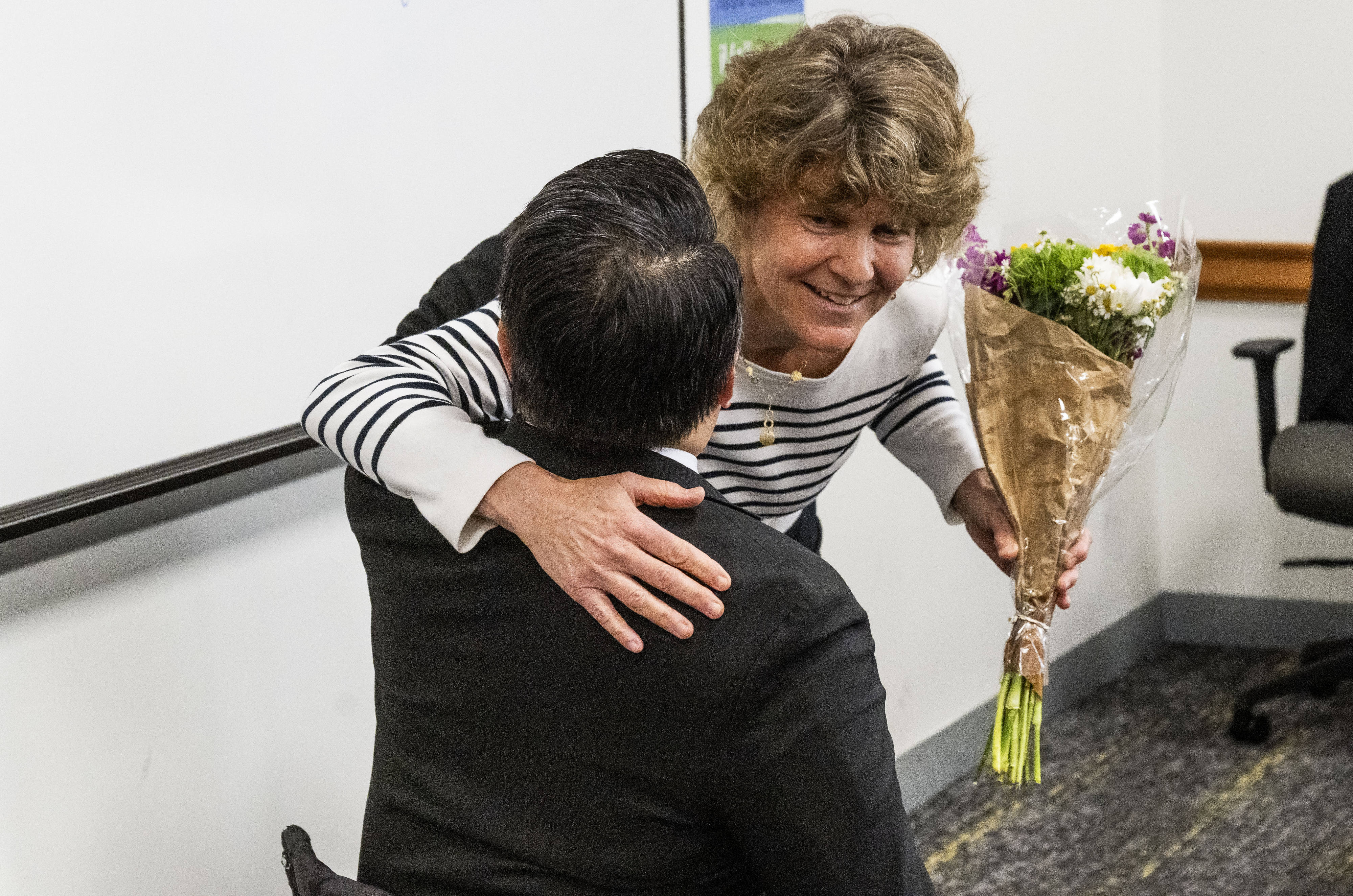Catherine Reinhardt-Zacair, a Fullerton College French instructor, was one of...