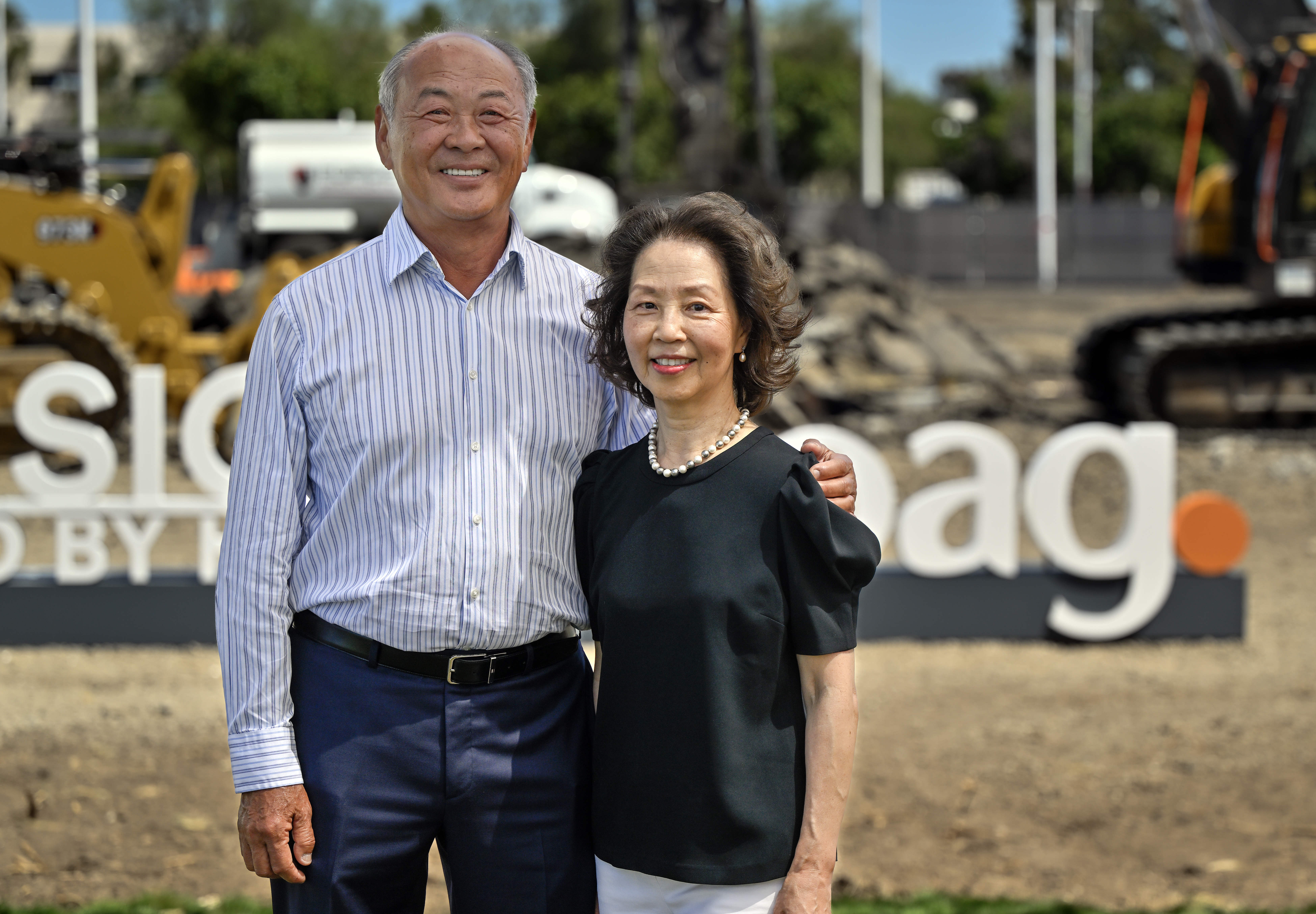 David and Diana Sun have donated $100 million to Hoagâs...