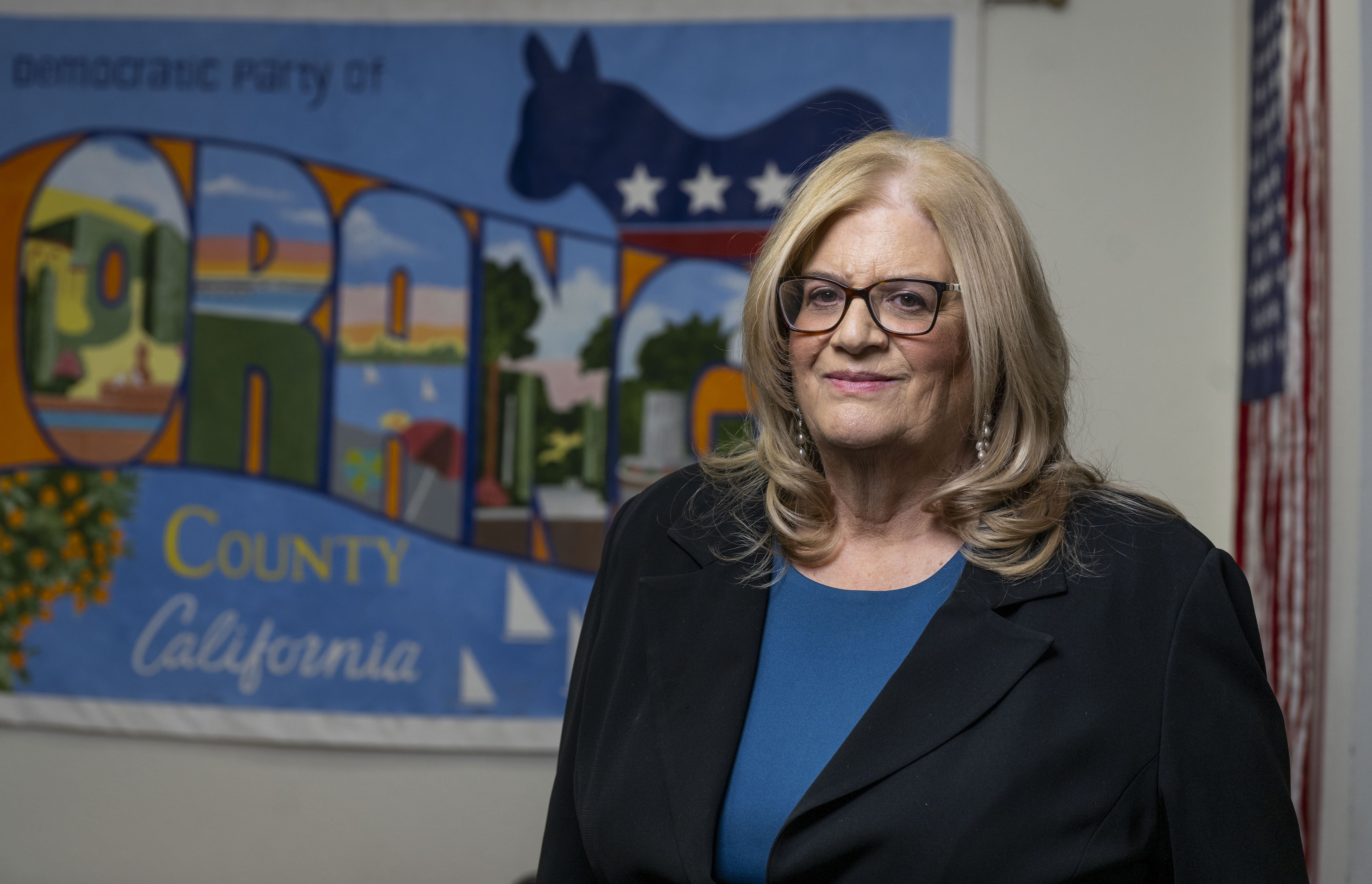 Florice Hoffman was elected as new chair of the Orange...