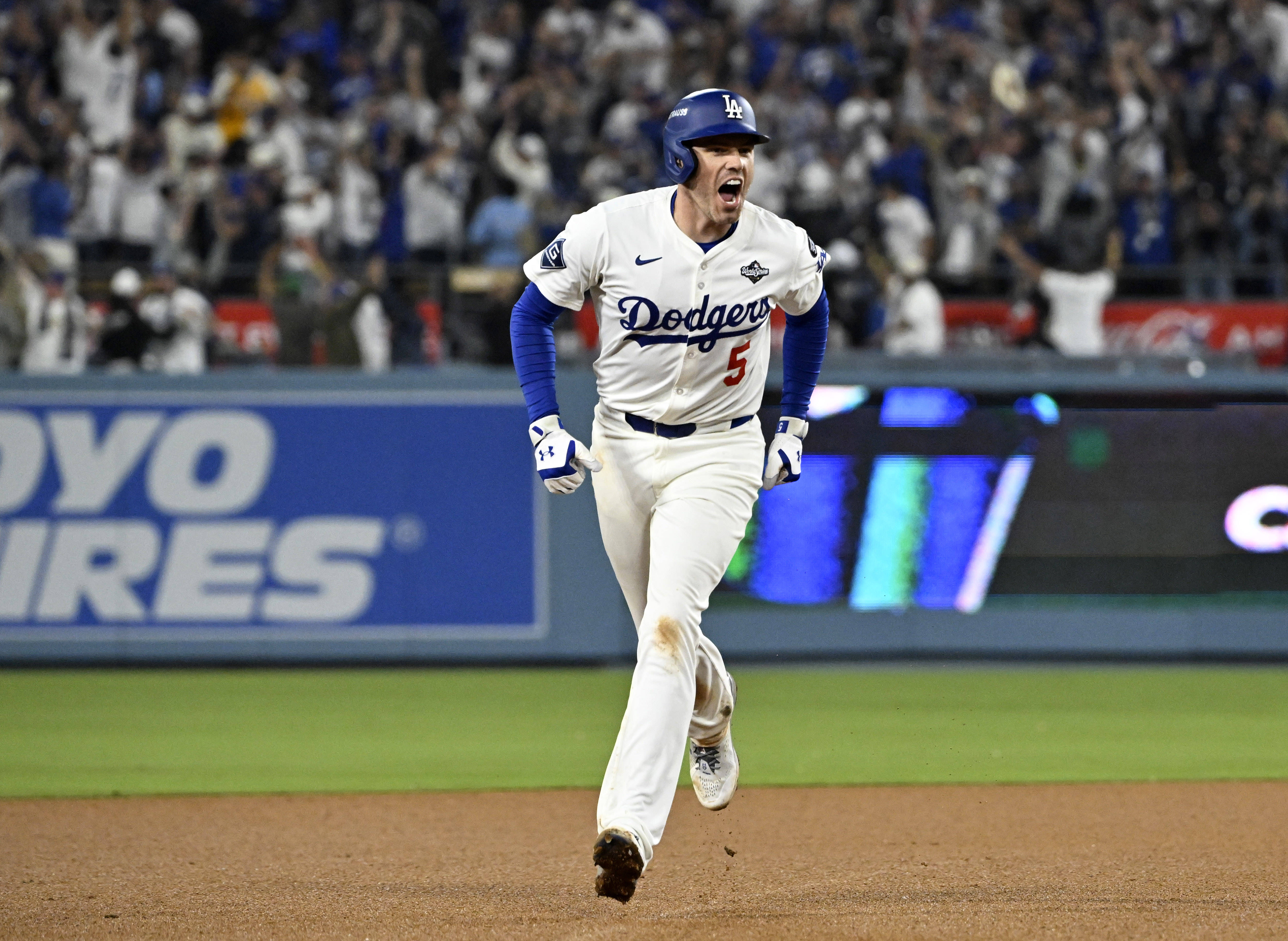 Freddie Freeman, an El Modena High graduate, makes his back-to-back...