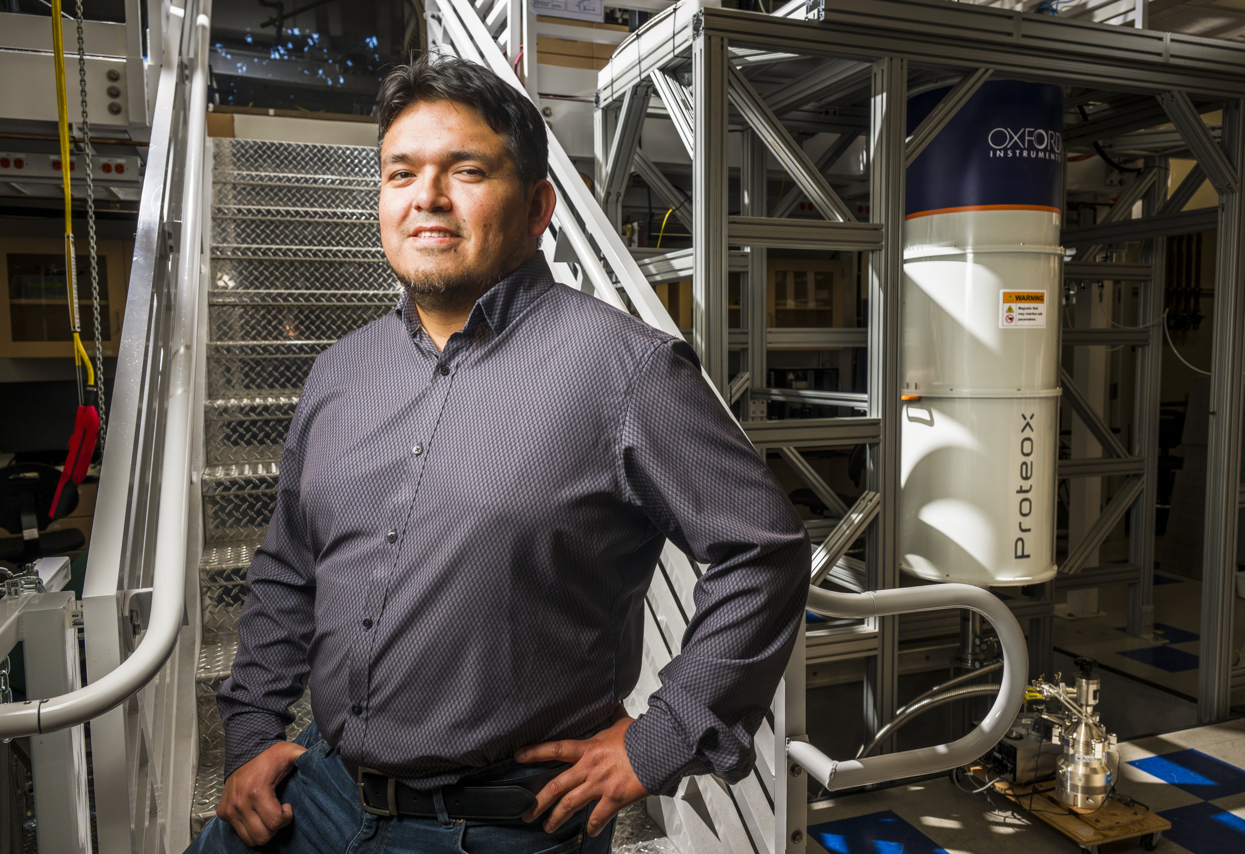 Luis Jauregui, an associate professor and director of UC Irvine’s...