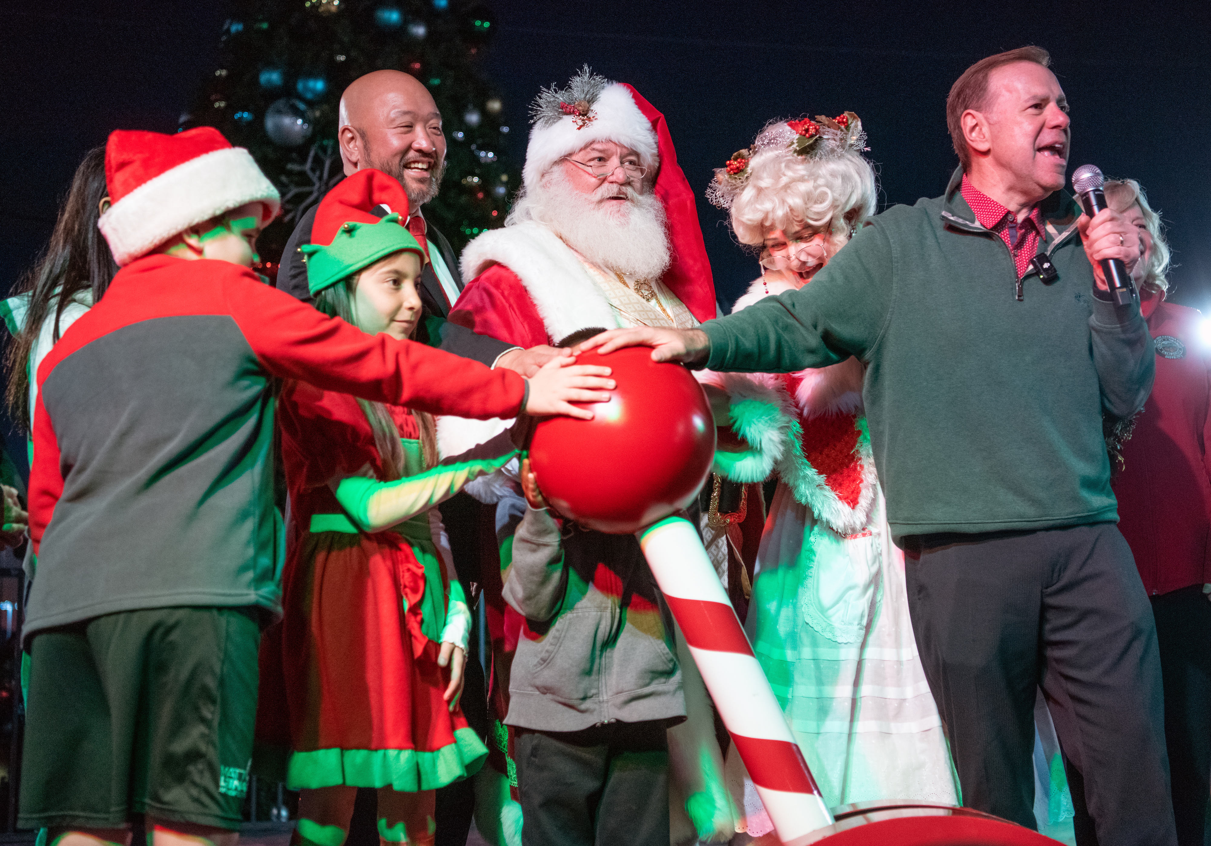Irvine District 4 City Council Member Mike Carroll counts down...
