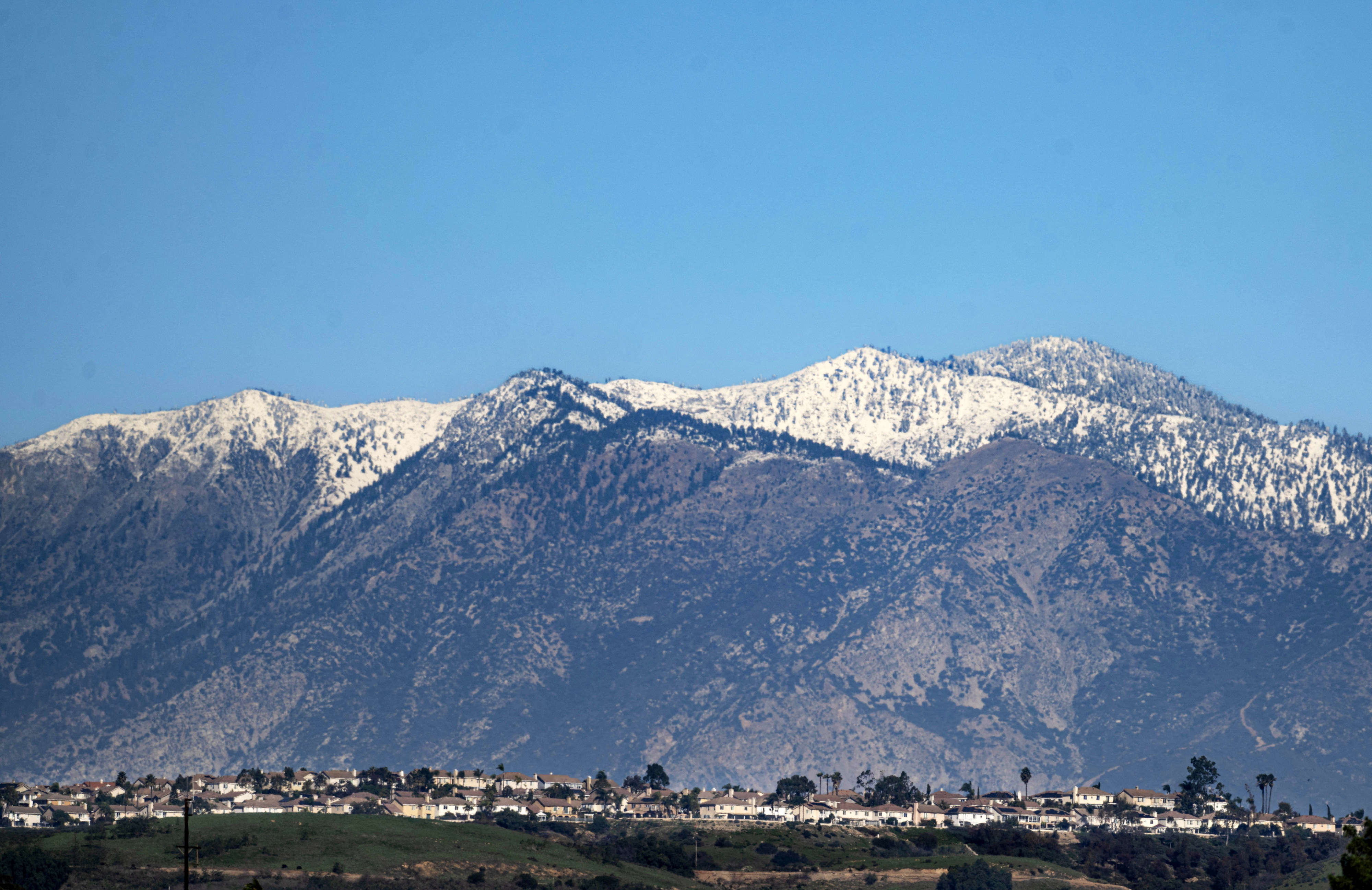 Despite clear blue skies and picturesqueÂ landscape, rain is expected to...